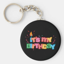 É meu chaveiro das letras do aniversário
