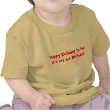 É meu ø aniversário! camisetas