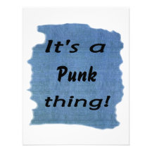 É uma coisa do punk! convites personalizados