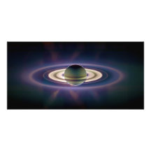 Eclipse solar de Saturn da nave espacial de Cassin Fotografias
