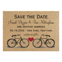 Economias da bicicleta do vintage os cartões de ca convite personalizado