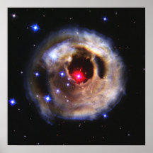 Ecos claros de um vermelho Supergiant Posteres