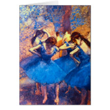 Edgar Degas - Ballerine Cartao