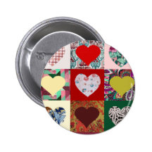 Edredão dos corações do amor pins