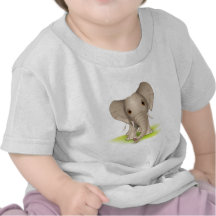 Elefante pequeno camisetas