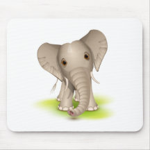 Elefante pequeno mousepad