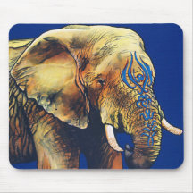Éléphant Mousepad