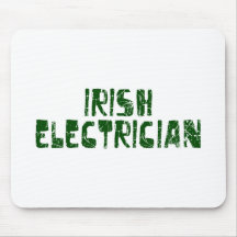 Eletricista irlandês mousepad