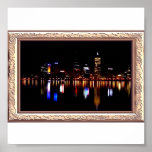 Em a noite reflete o impressão