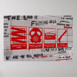 Em caso do poster do Gamer do apocalipse do zombi