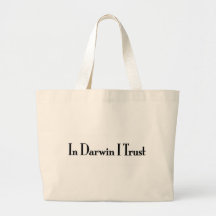 Em Darwin eu confio Bolsas Para Compras