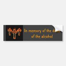 em memory of dead the of the alcohol adesivos
