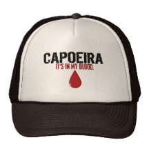 Em meu sangue CAPOEIRA Boné