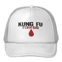 Em meu sangue KUNG FU Boné