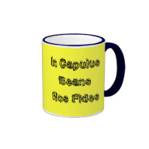 Em no. Fides dos feijões de Capulus Canecas