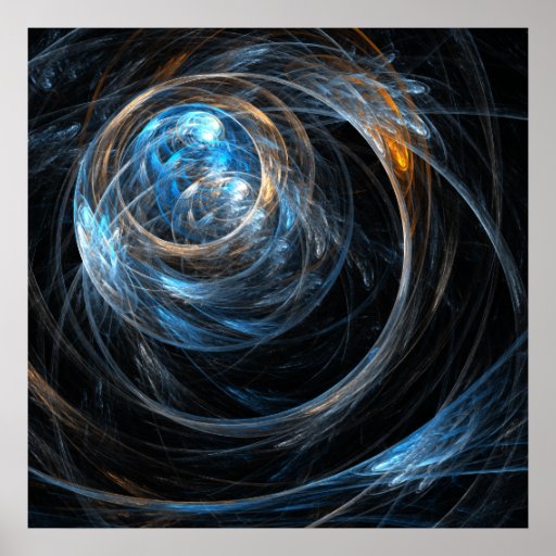 Em todo o mundo impressão da arte abstracta