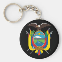 emblema de Equador Chaveiros