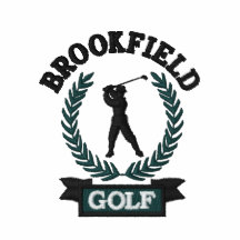 Emblema personalizado do golfe com folhas do louro camisas polo bordadas