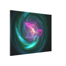 Embrião cósmico impressão de canvas esticada