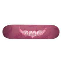 Emergem o conselho do coração & das asas skateboard