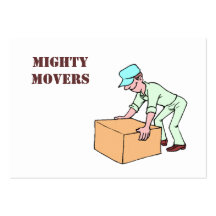 Empacotamento/que move-se cartões de visita