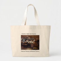 Emporium do café do café de Capalanos Bolsa De Lona