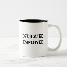 EMPREGADO DEDICADO CANECAS