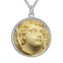 Encanto da bijutaria do vintage do cameo do marfim pingente