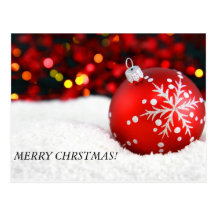 enfeites de natal 3, FELIZ CHRSTMAS! Cartões Postais