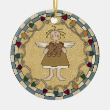 Enfeites de natal do anjo e dos homens de pão-de-e