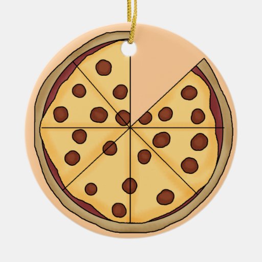 Enfeites de natal do negócio da torta de pizza Zazzle Enfeite De Torta ~ Enfeites de natal do negócio da torta de pizza Zazzle