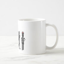 ENFERMEIRA da evolução, presentes divertidos de Da Caneca