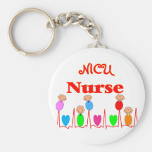 Enfermeira de NICU--Gráficos adoráveis do bebê Chaveiros