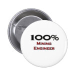 Engenheiro de mineração de 100 por cento boton