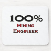 Engenheiro de mineração de 100 por cento mousepad