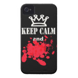 Engraçado mantenha capa de iphone 4 calmos capas casemate