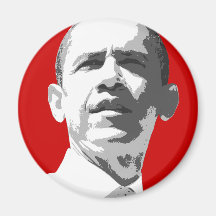 Engrenagem de Barack Obama Imãs De Refrigerador