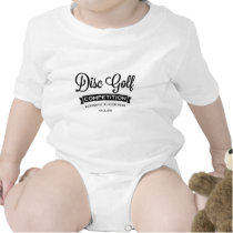 Engrenagem do jogador de golfe do disco camisetas