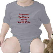 Entrega expressa do Pólo Norte Tshirt
