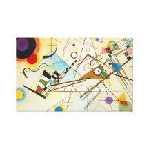 Envoltório das canvas da composição VIII de Kandin Impressão Em Tela Canvas