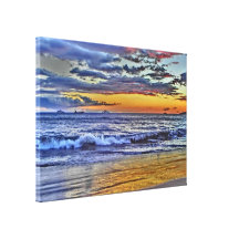Envoltório das canvas da praia de Maui Havaí Impressão Em Canvas