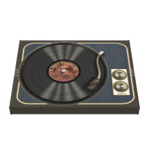 Envoltório das canvas do jogador gravado de vinil  impressão de canvas envolvidas