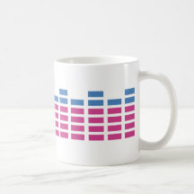 equalizador do som do clube da música caneca