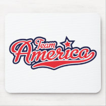 Equipe América - VÃO os EUA! mousepads