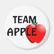 EQUIPE APPLE IMÃ DE GELADEIRA