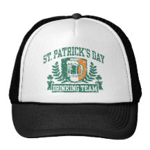 Equipe do bebendo do dia de St Patrick Boné