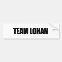 Equipe Lohan Bumpersticker Adesivos