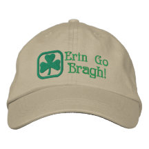 Erin vai Bragh! Bonés Bordados