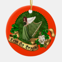 Erin vai irlandês de Bragh Enfeites