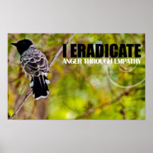 Erradique o poster do costume da raiva